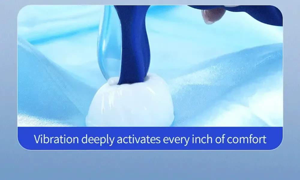 flexible silicone anal prostate massager