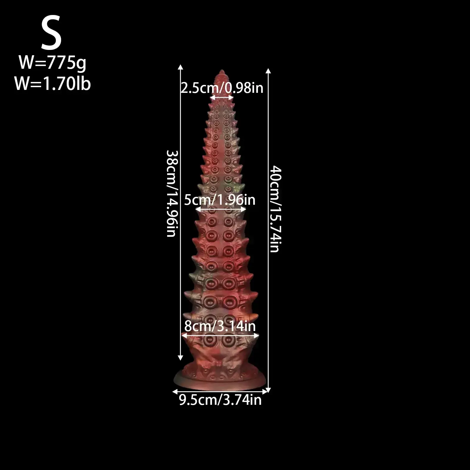 flexible tentacle anal plug for women