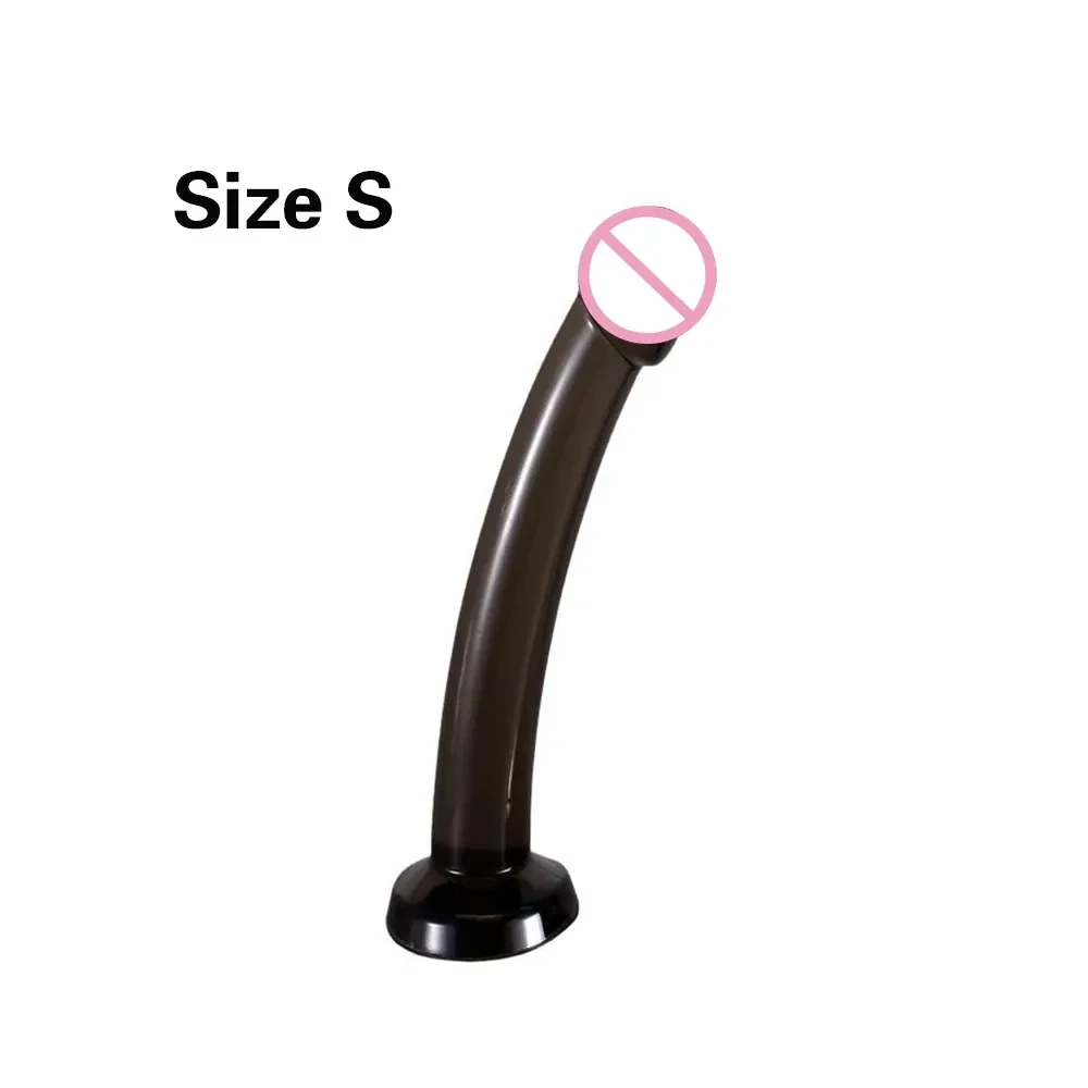 flexible tpe prostate stimulator dildo