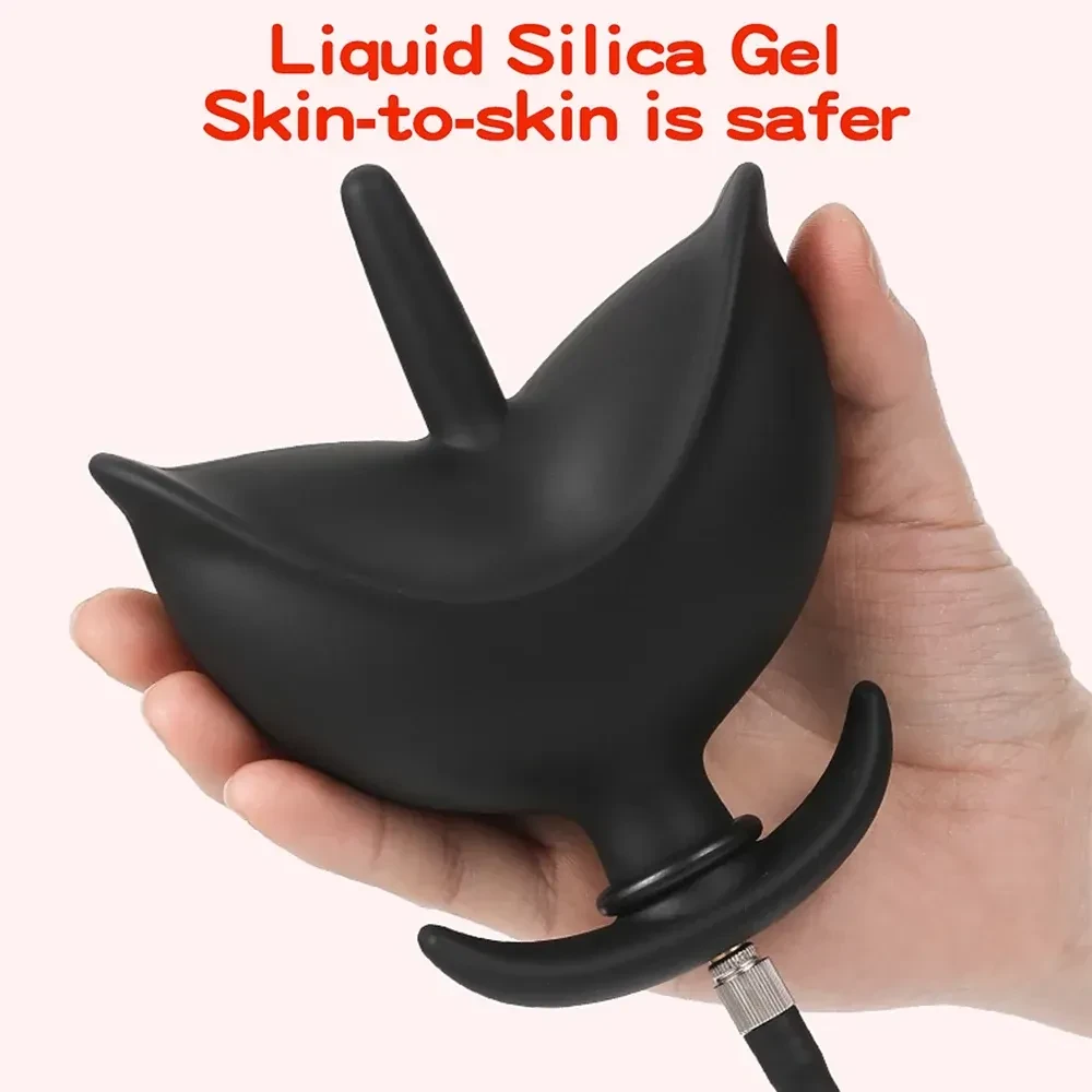 flower bud shaped anal dilator