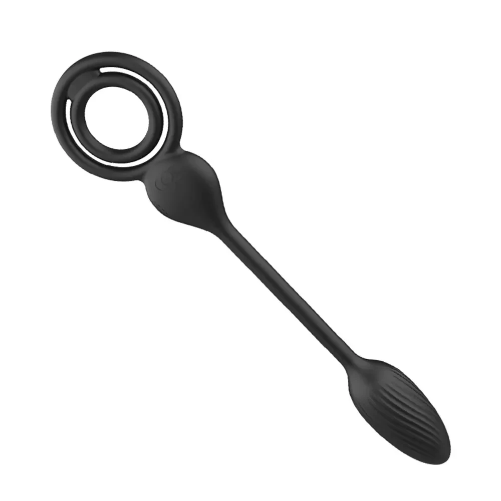 g spot anal plug silicone black