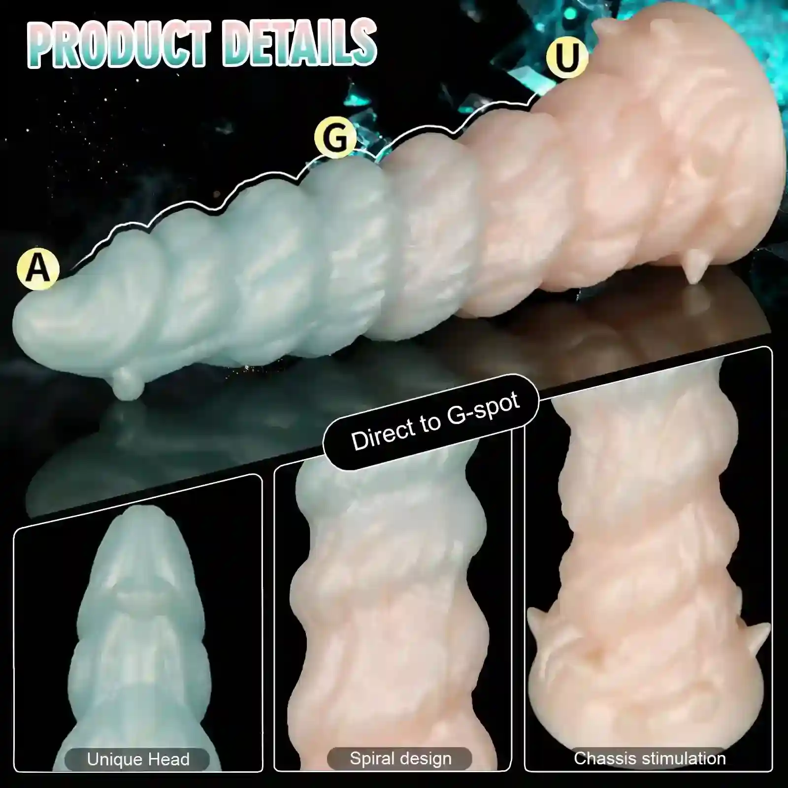 gradual size anal dildo dragon