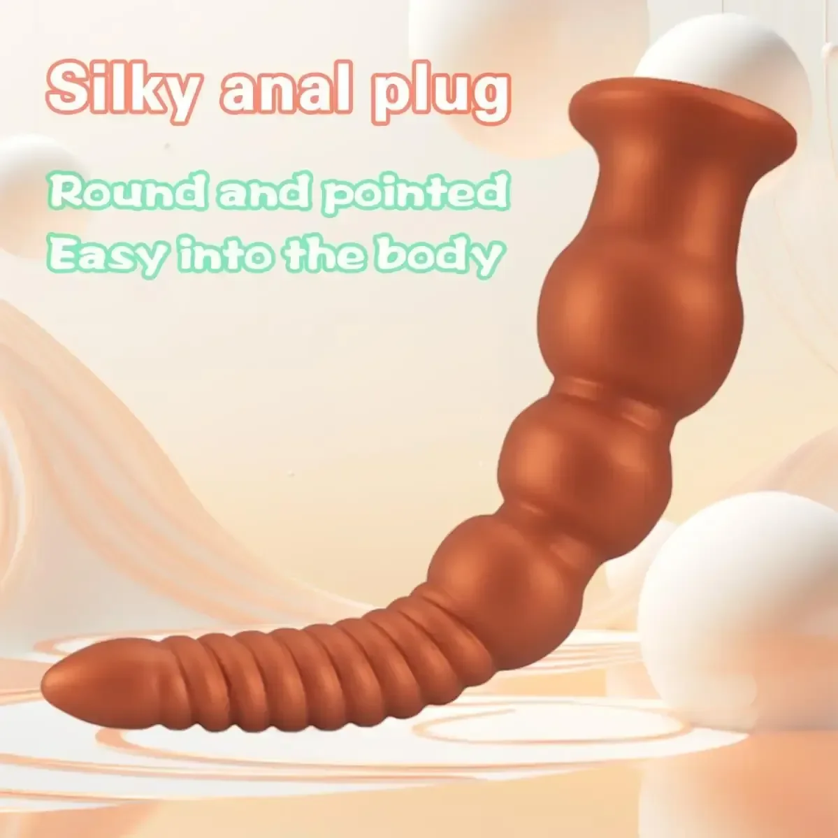 graduated anal beads for men