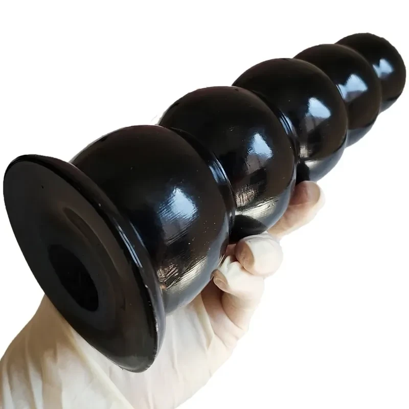 graduated anal beads smooth silicone