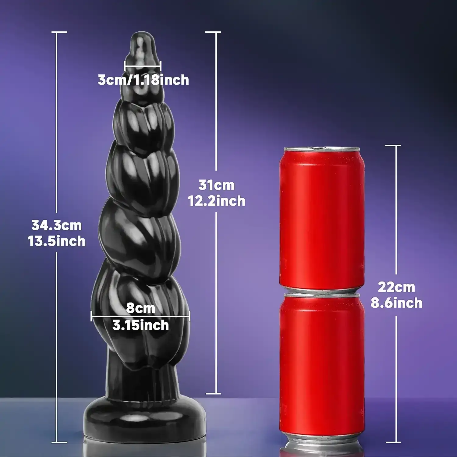 heavy anal beads ergonomic design