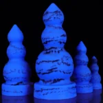 heavy silicone anal dildo with base