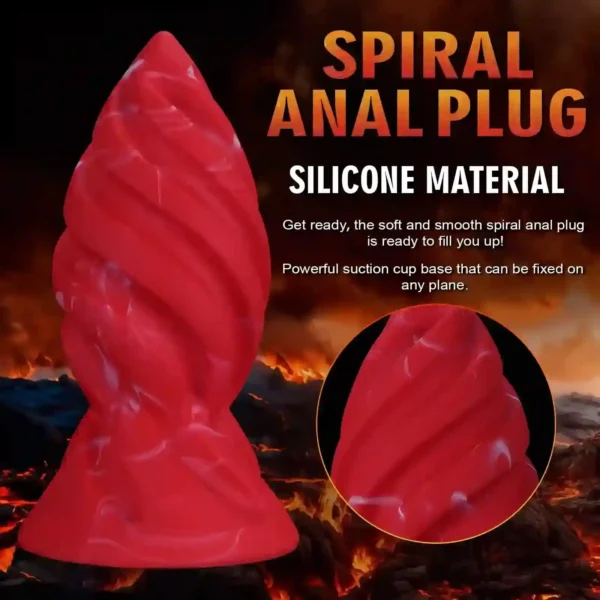hygienic silicone anal plug set
