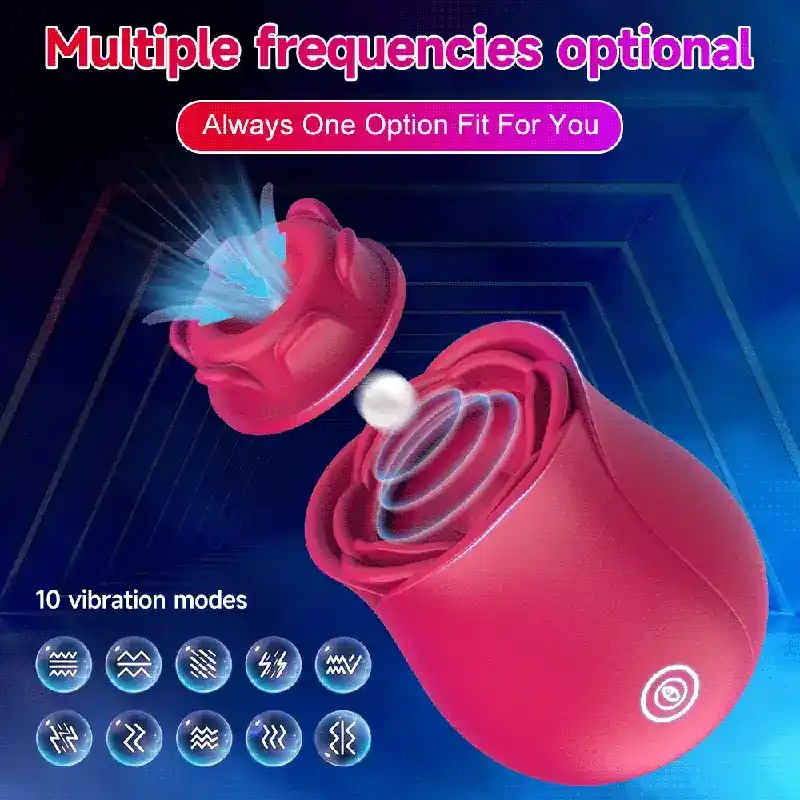 intense clitoral stimulation rose toy