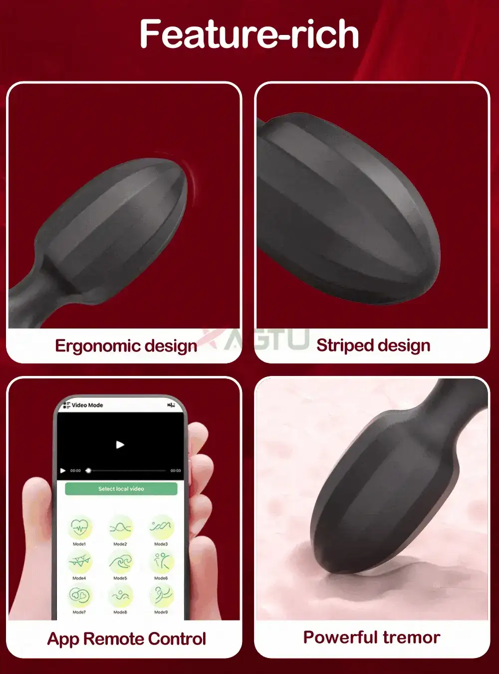 isensualflow net app controlled silicone anal plug