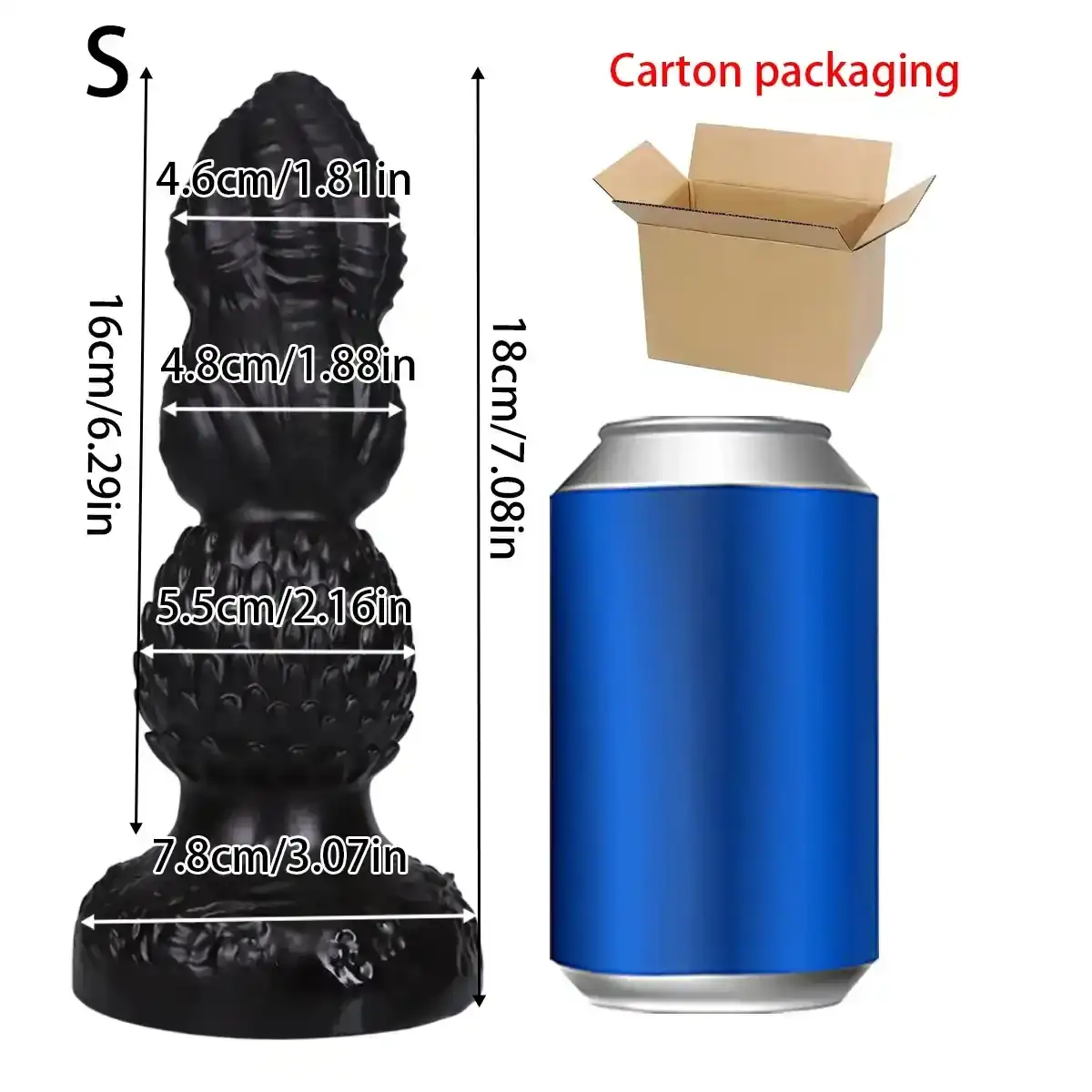 isensualflow net giant plastic anal plug xl