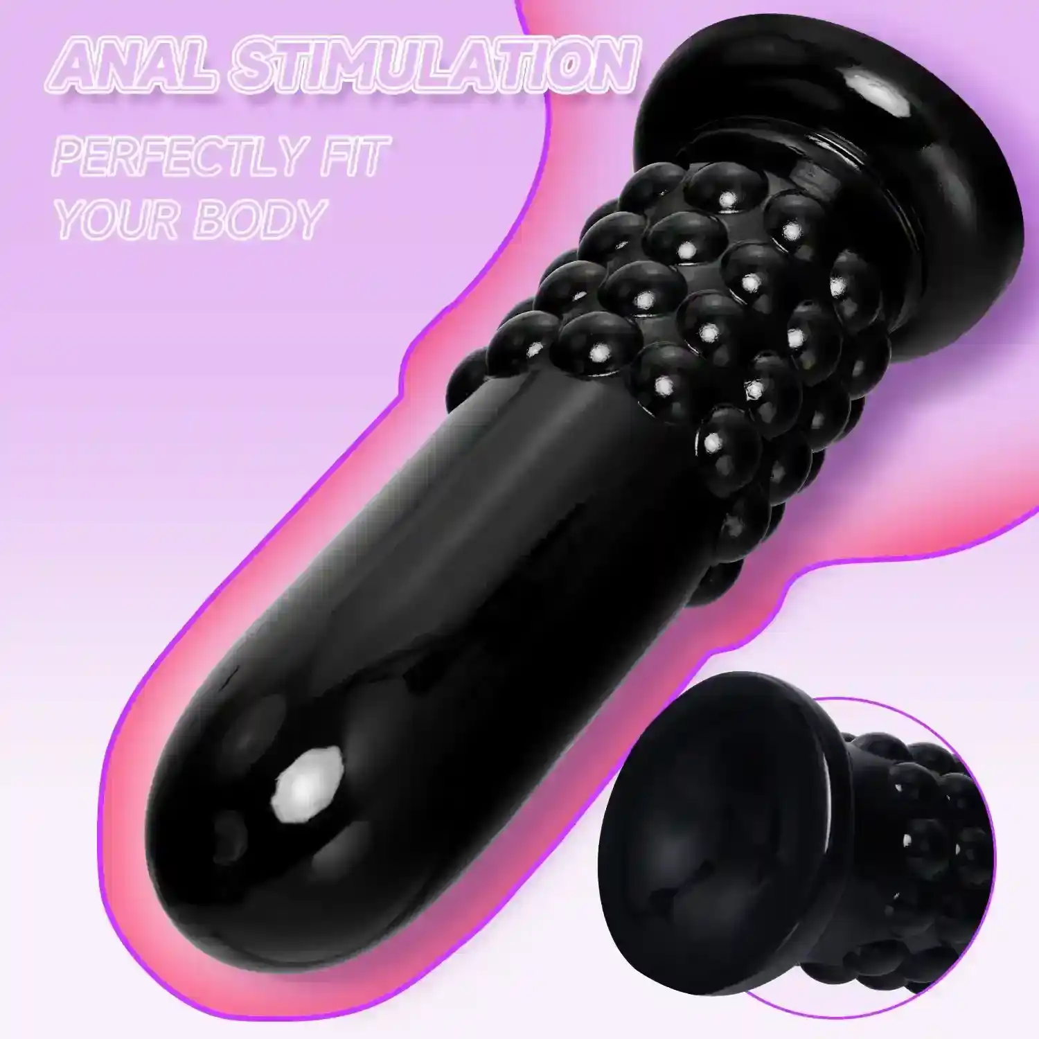 isensualflow net pvc anal plug suction cup base