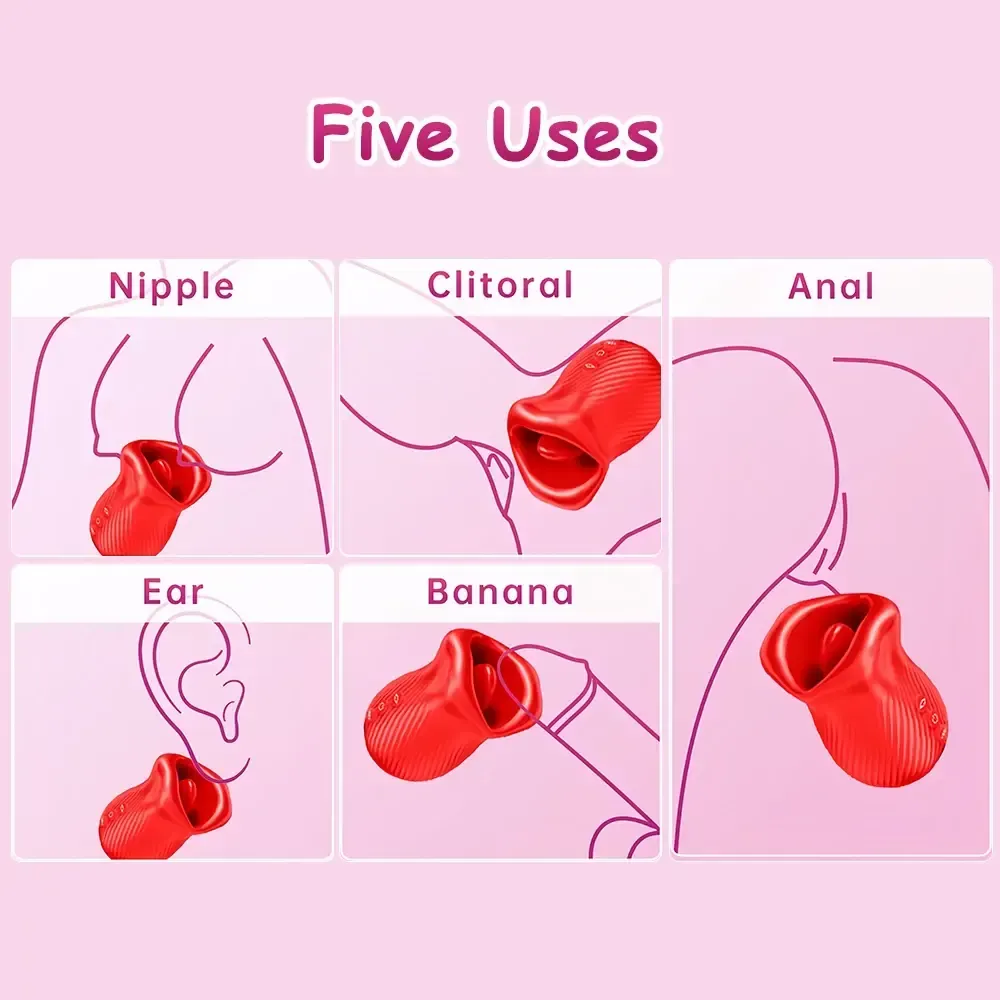 isensualflow net rose shaped clitoral stimulator silicone