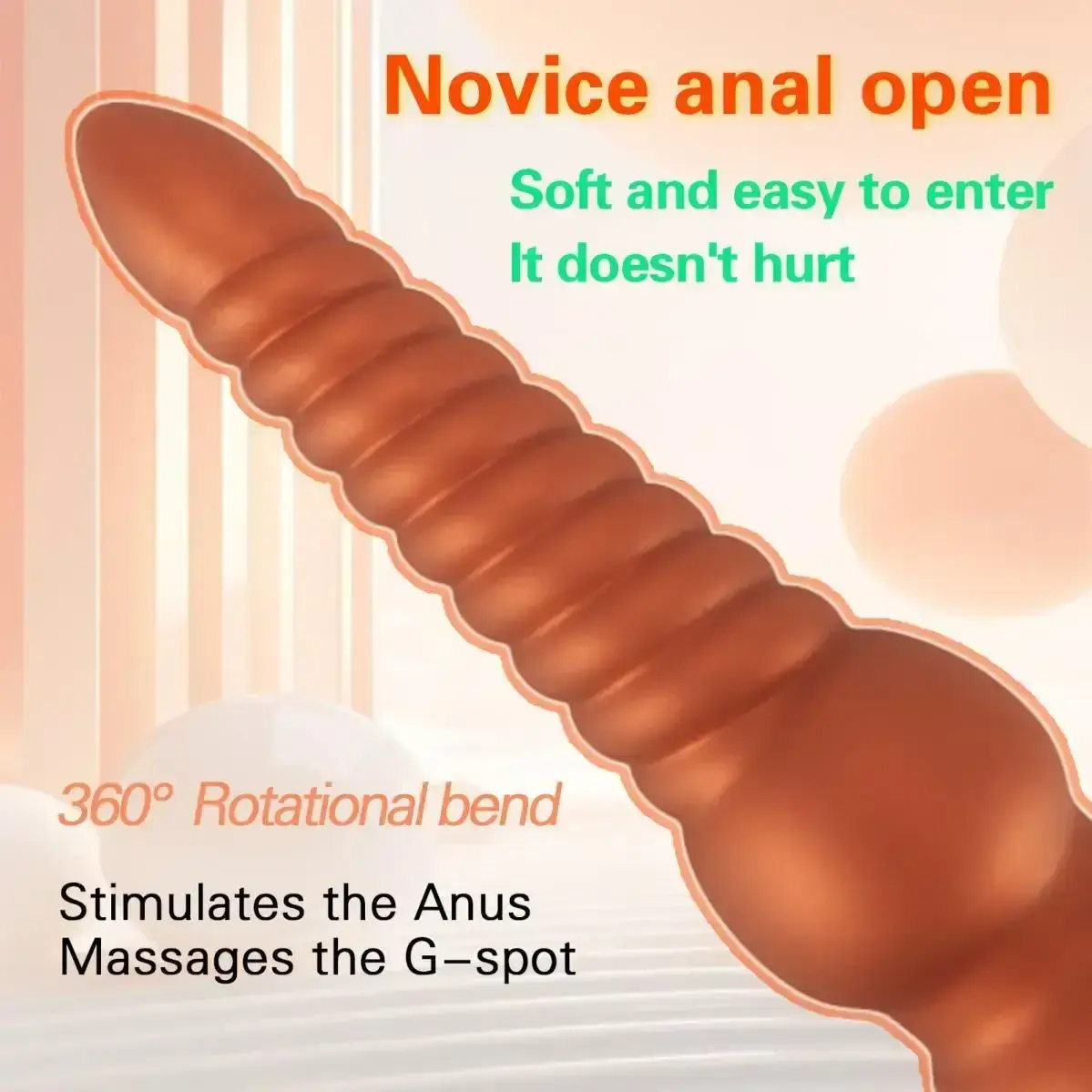 isensualflow net silicone anal beads prostate massager 1