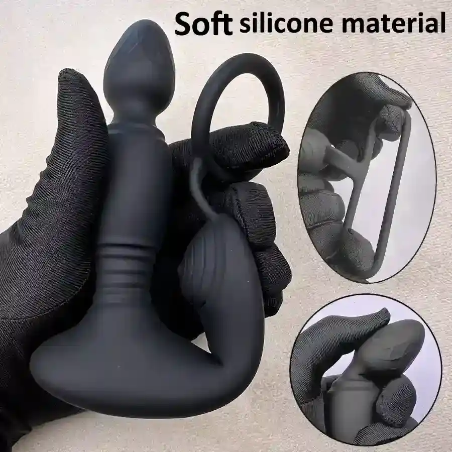 isensualflow net silicone anal plug prostate massager 1
