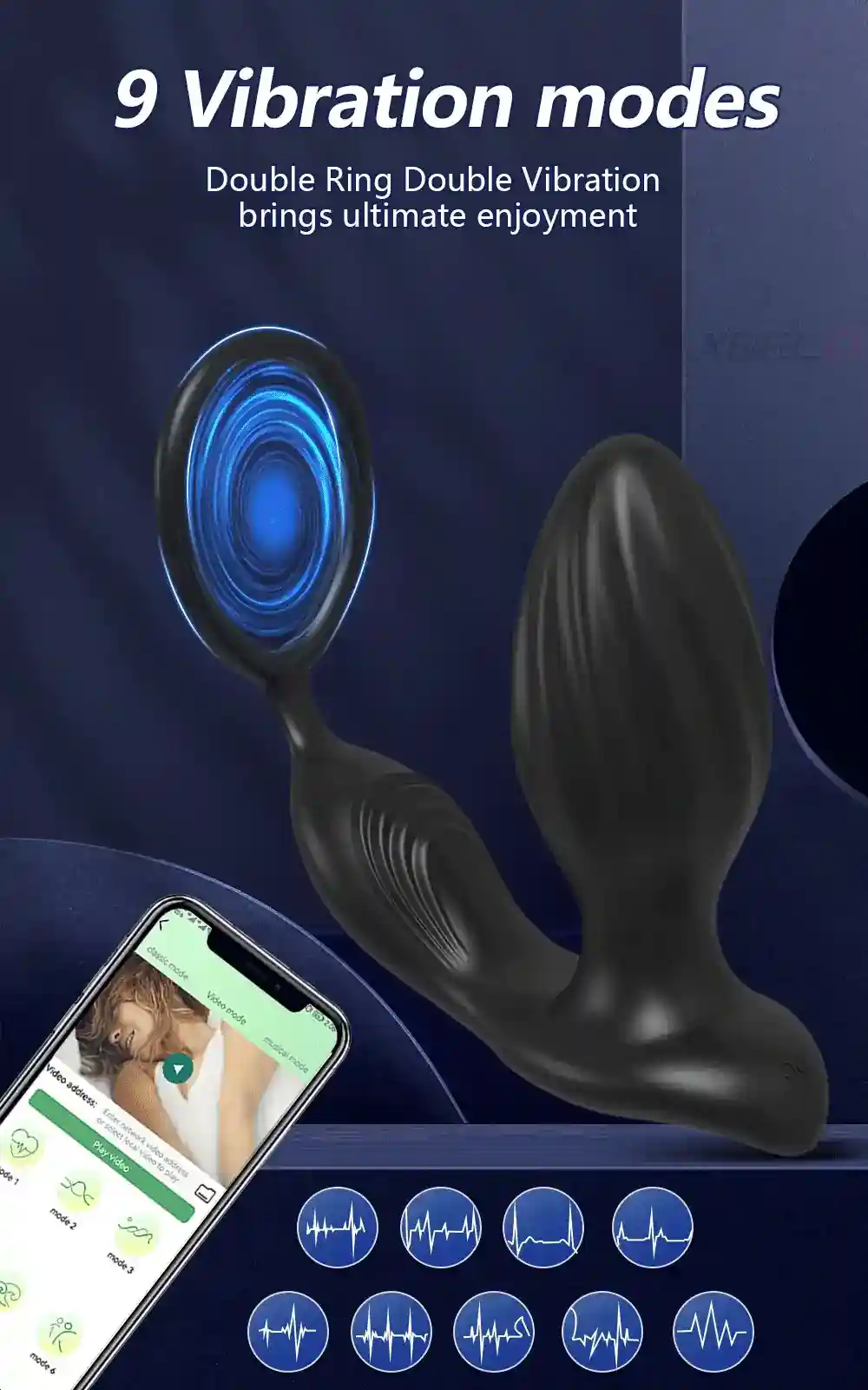 isensualflow net silicone app controlled anal plug
