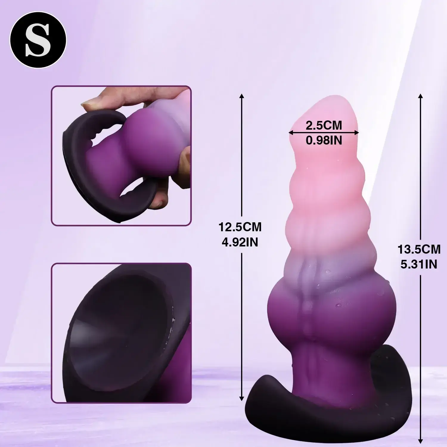 isensualflow net silicone g spot anal dildo