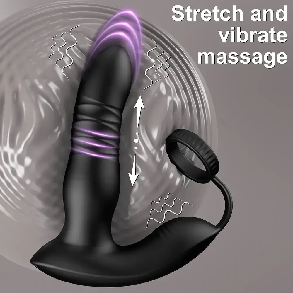 isensualflow net silicone prostate thrusting massager