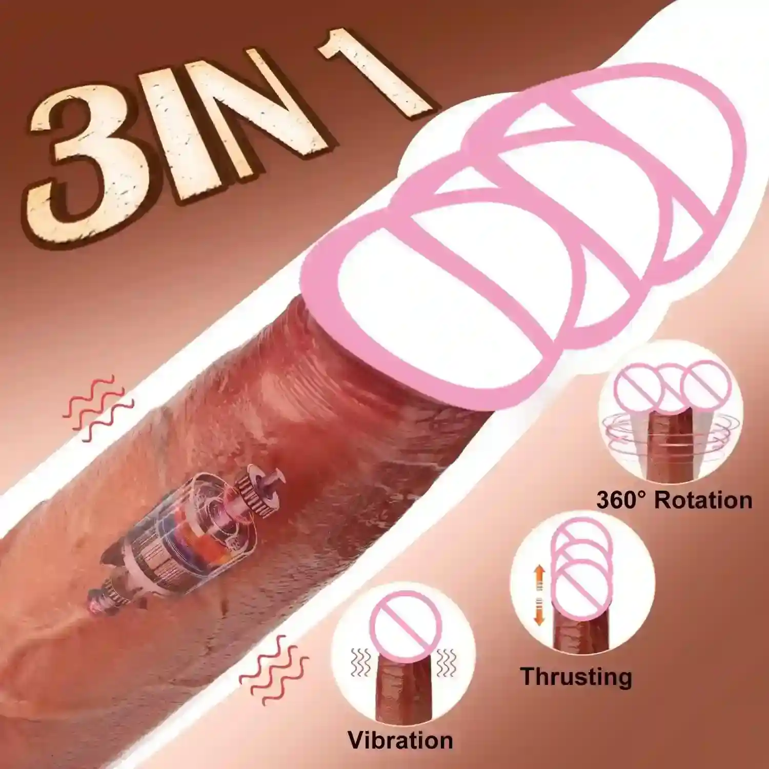 isensualflow net silicone thrusting anal dildo vibrator