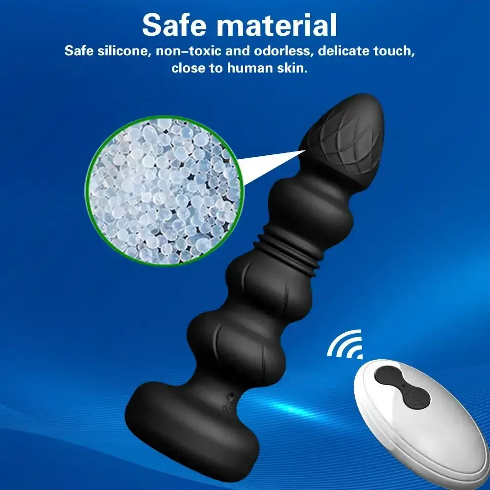 isensualflow net silicone thrusting prostate massager remote