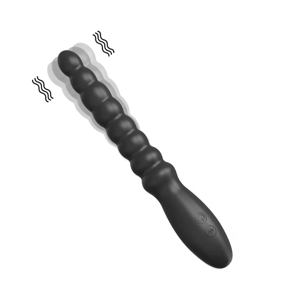 isensualflow net silicone vibrating anal beads clitoral stimulator