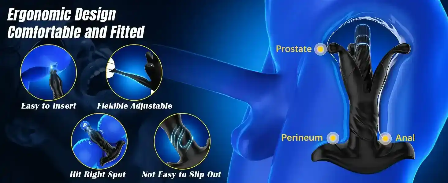 isensualflow net silicone vibrating anal plug prostate