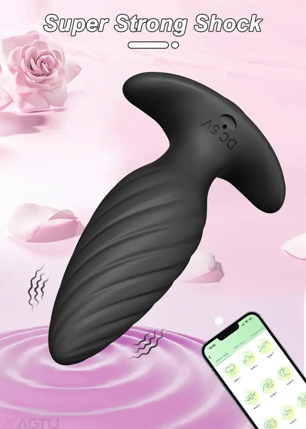 isensualflow net silicone vibrating butt plug bluetooth