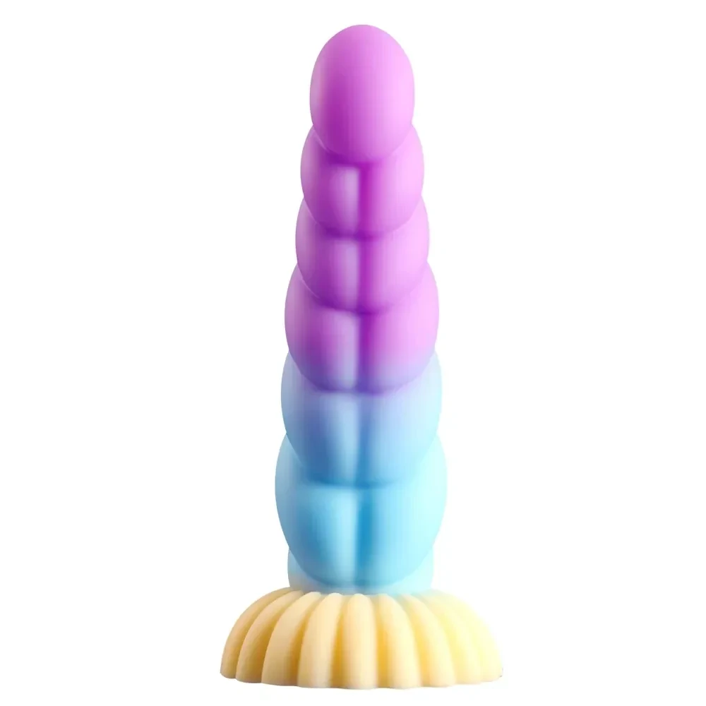 isensualflow net textured silicone dragon anal plug