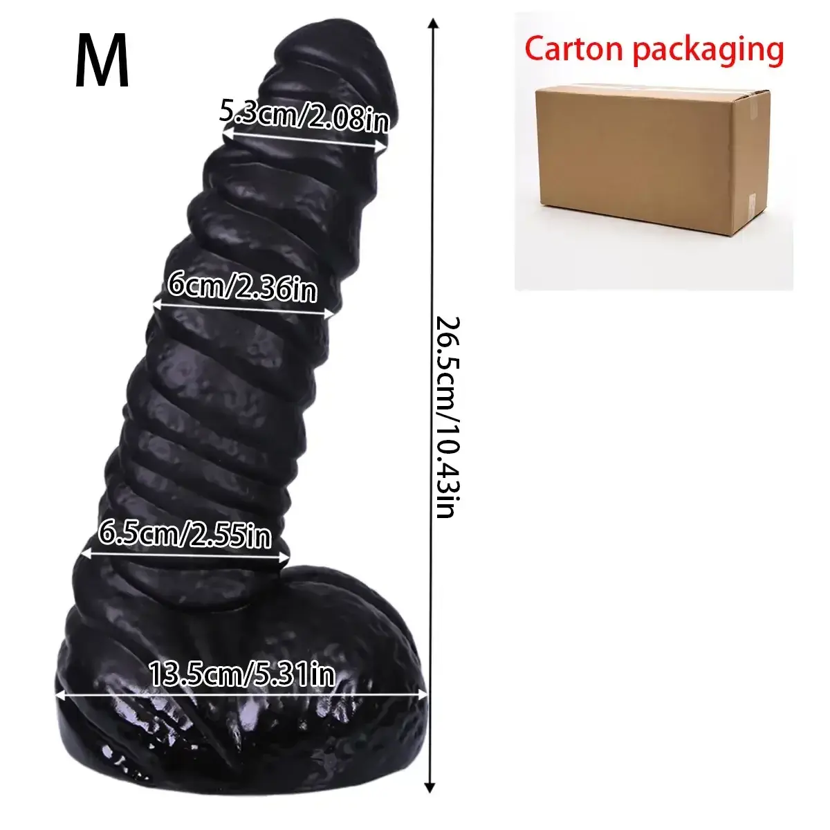 isensualflow net xxl plastic anal plug fantasy dildo