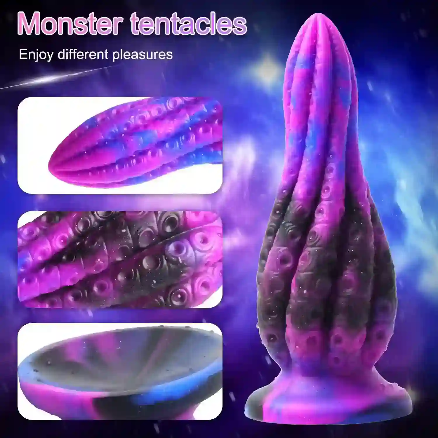 knot dildo textured silicone plug