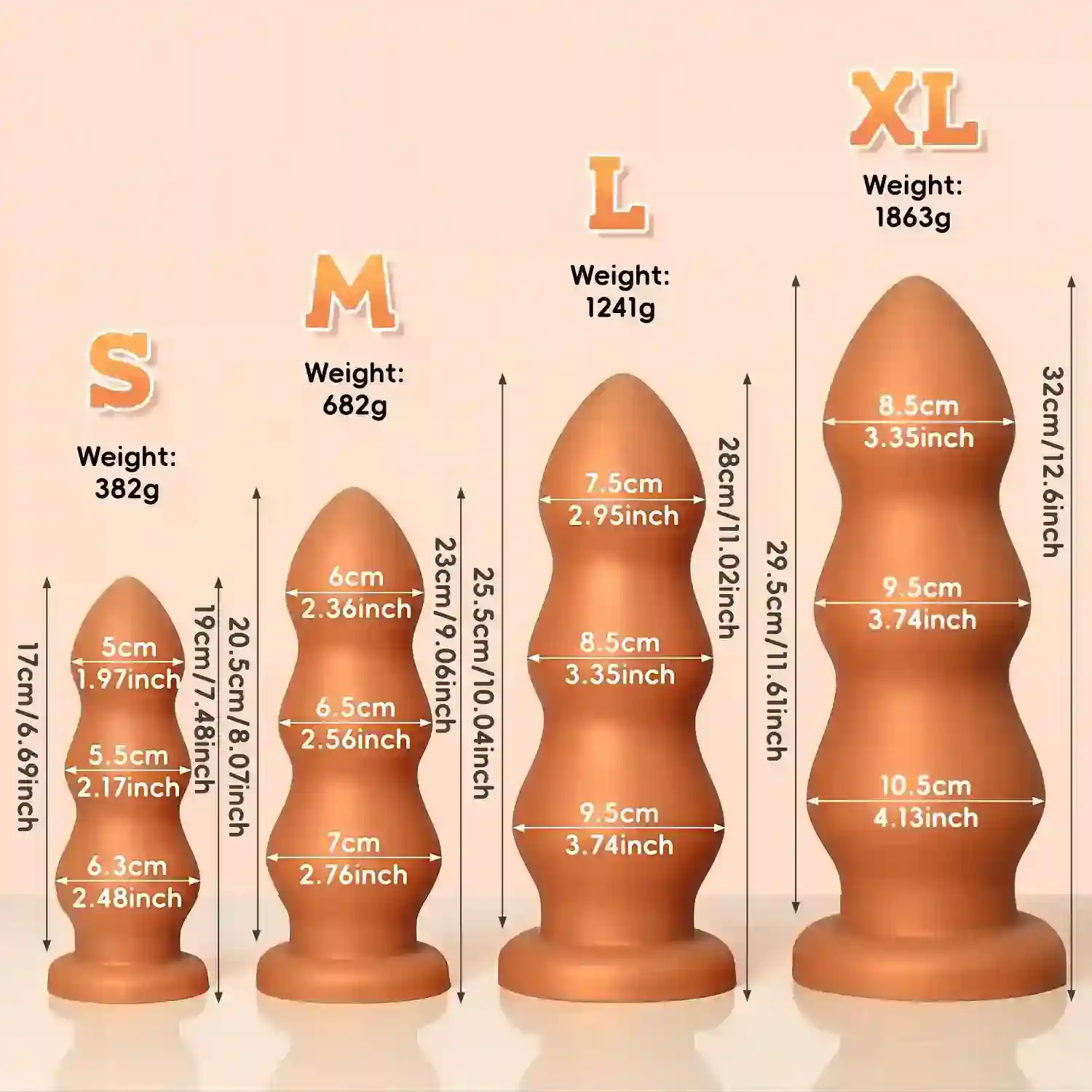 large anal beads for men women