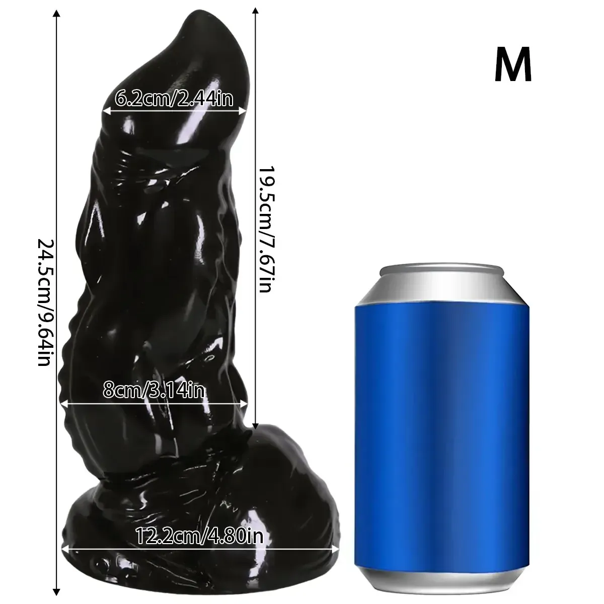 large black dragon butt plug