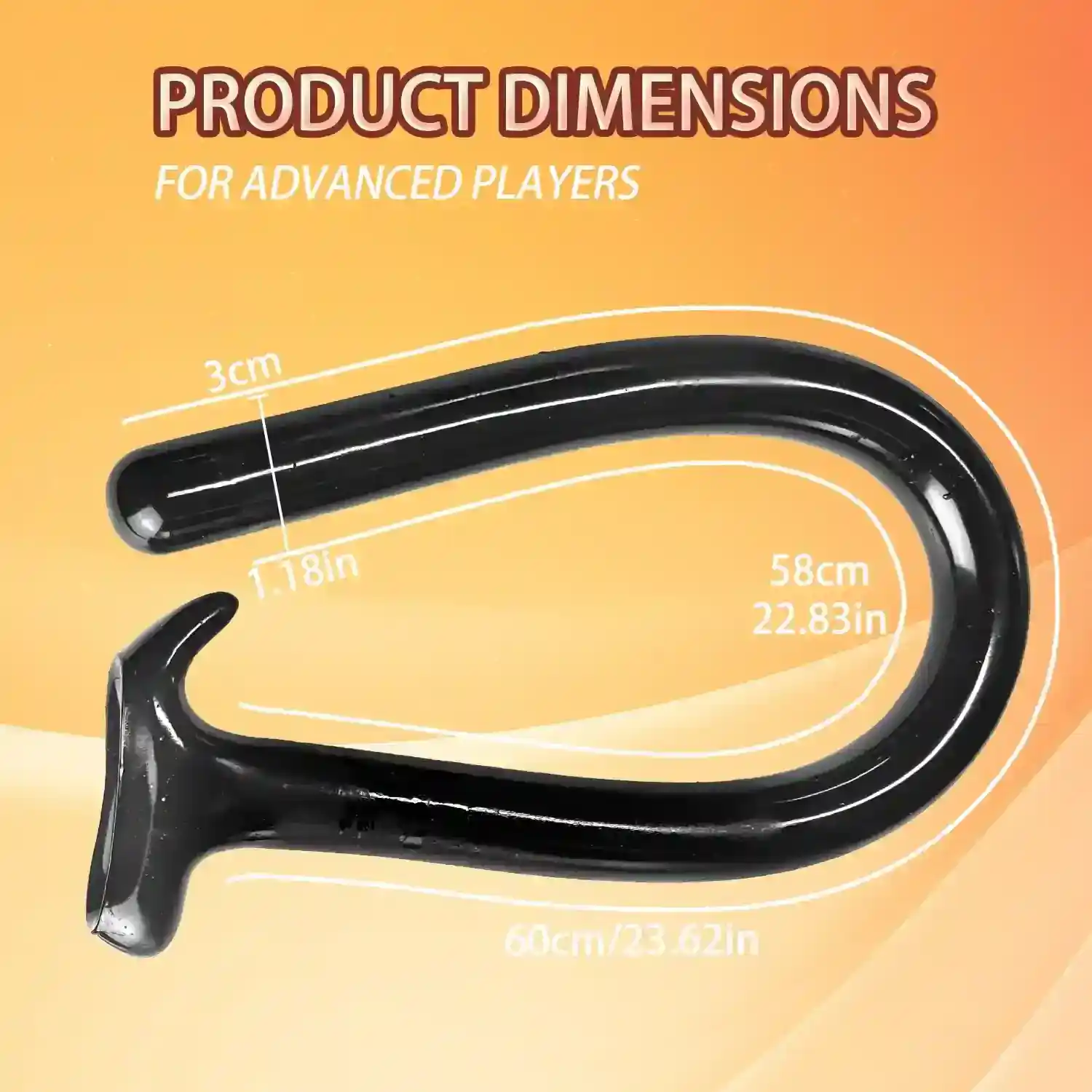 large diameter anal stretching toy