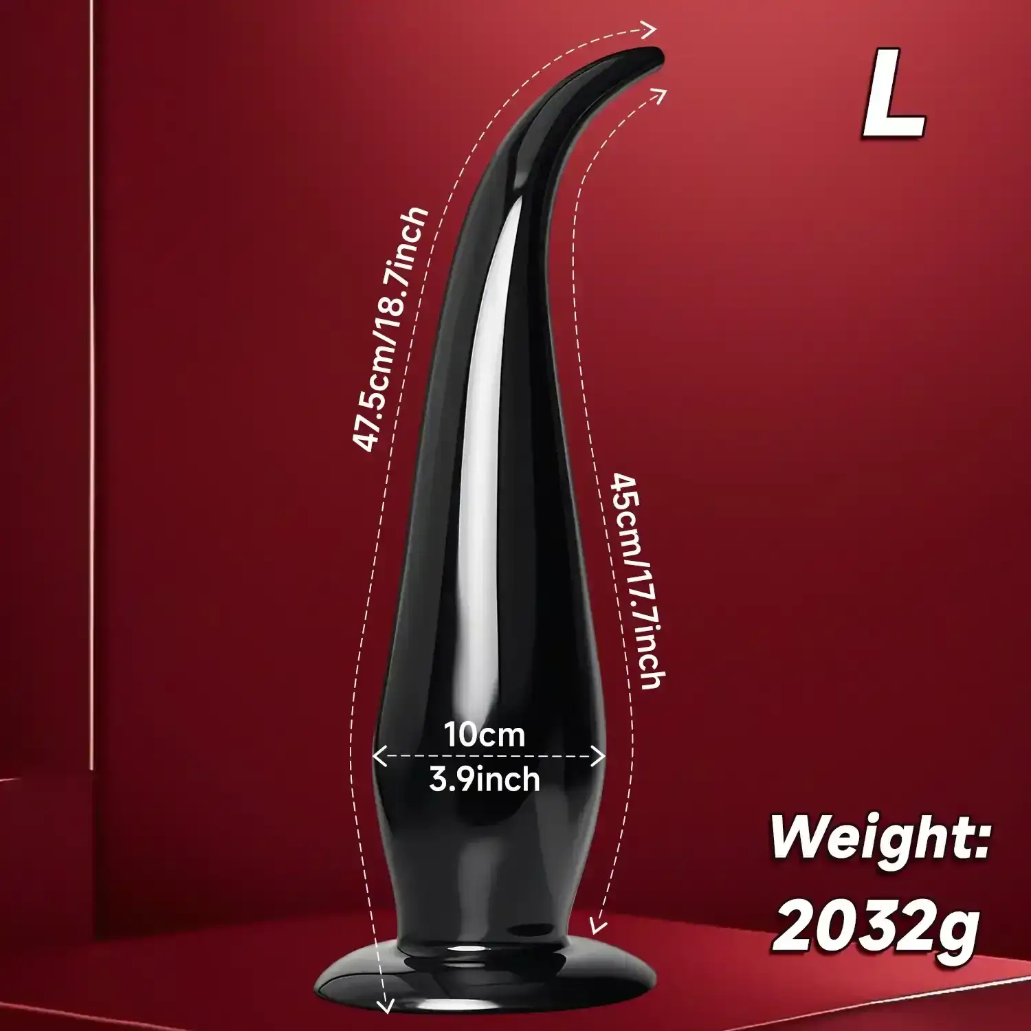 large pvc anal prostate stimulator