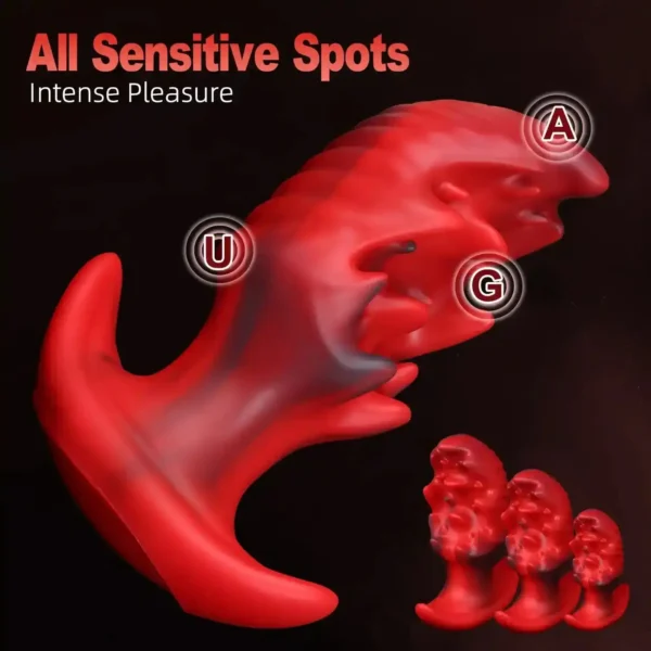 large size silicone anal stimulator