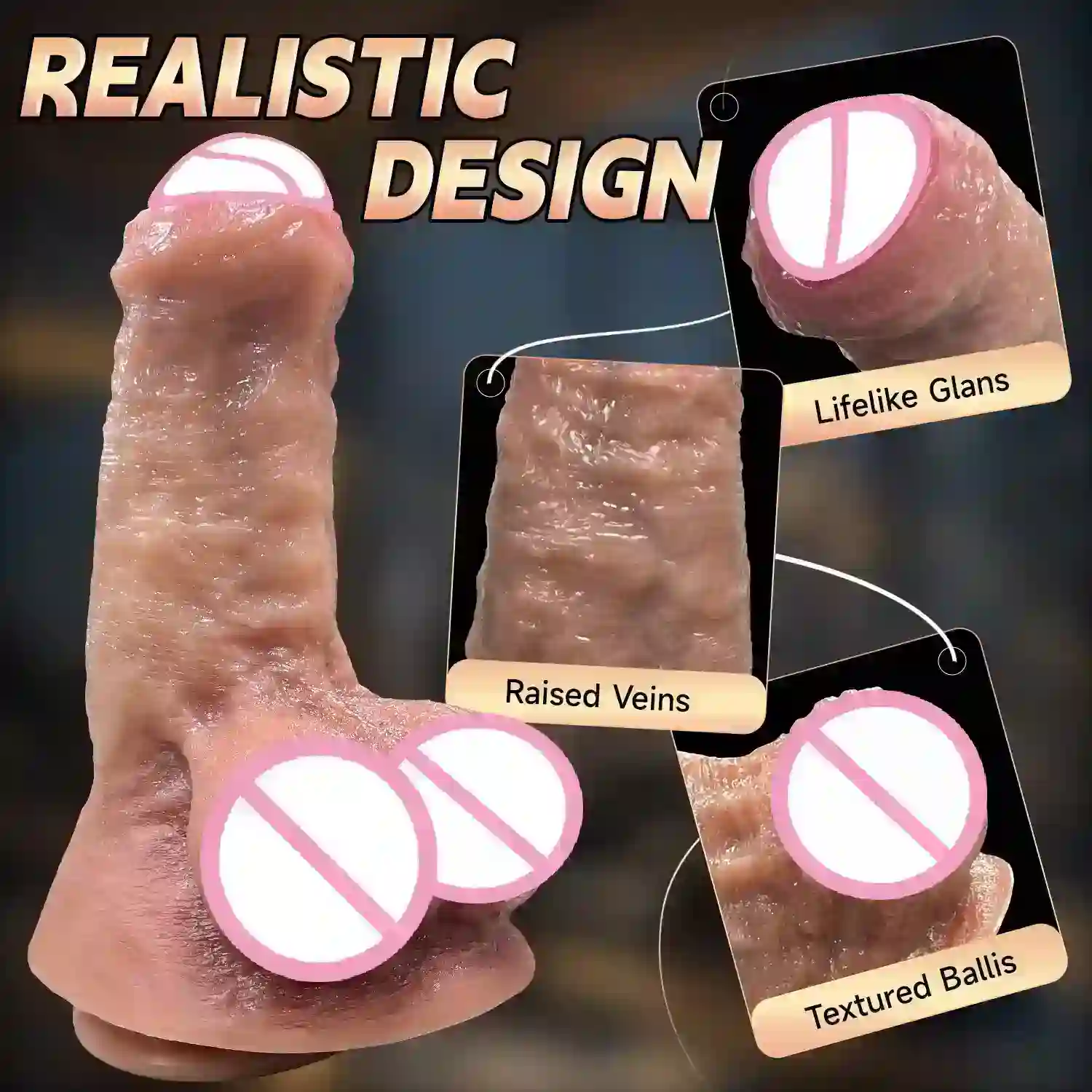 large suction cup base dildo