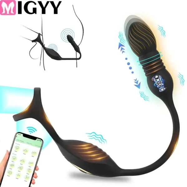 long distance prostate vibrator for him