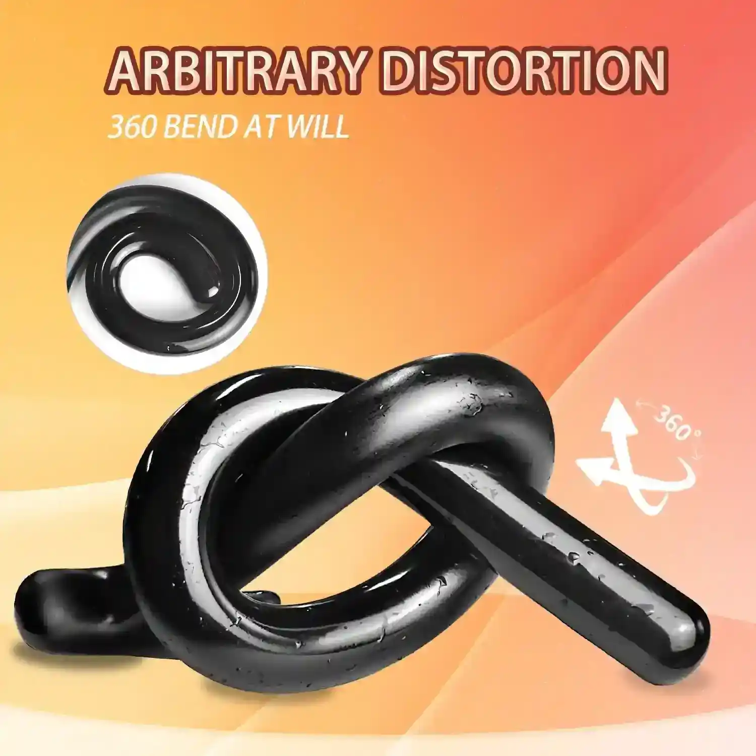 long pvc anal stretching dildo