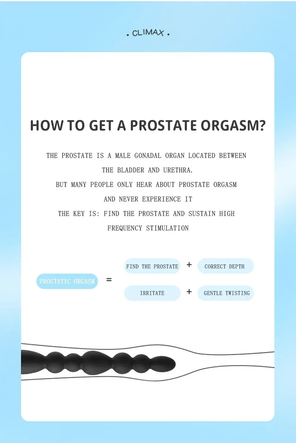 long silicone anal beads graduated