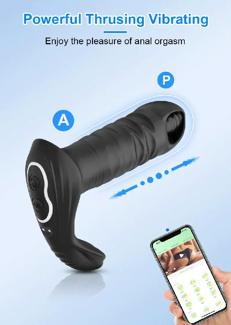 magnetic charging anal prostate plug