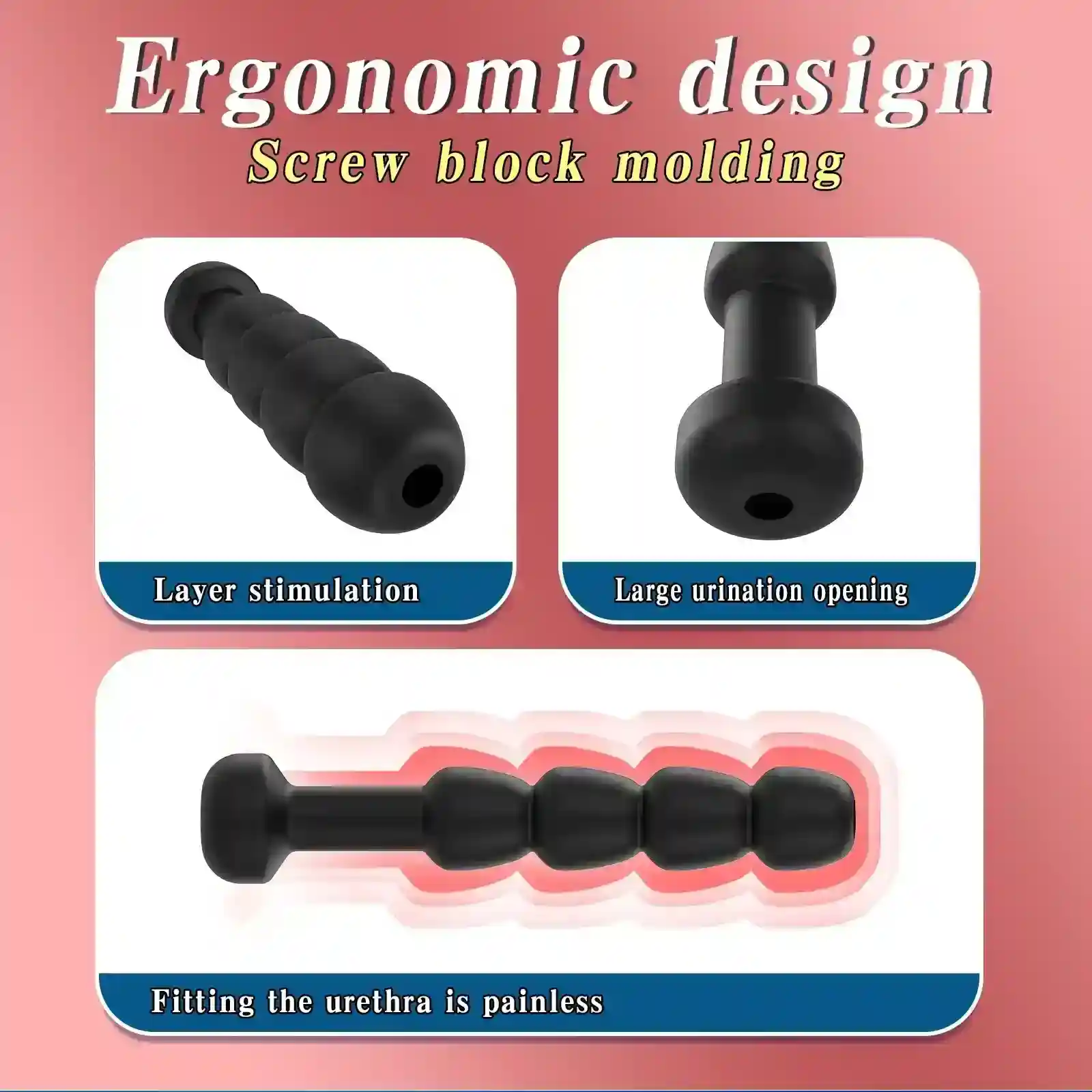 medical grade silicone urethral plug 1