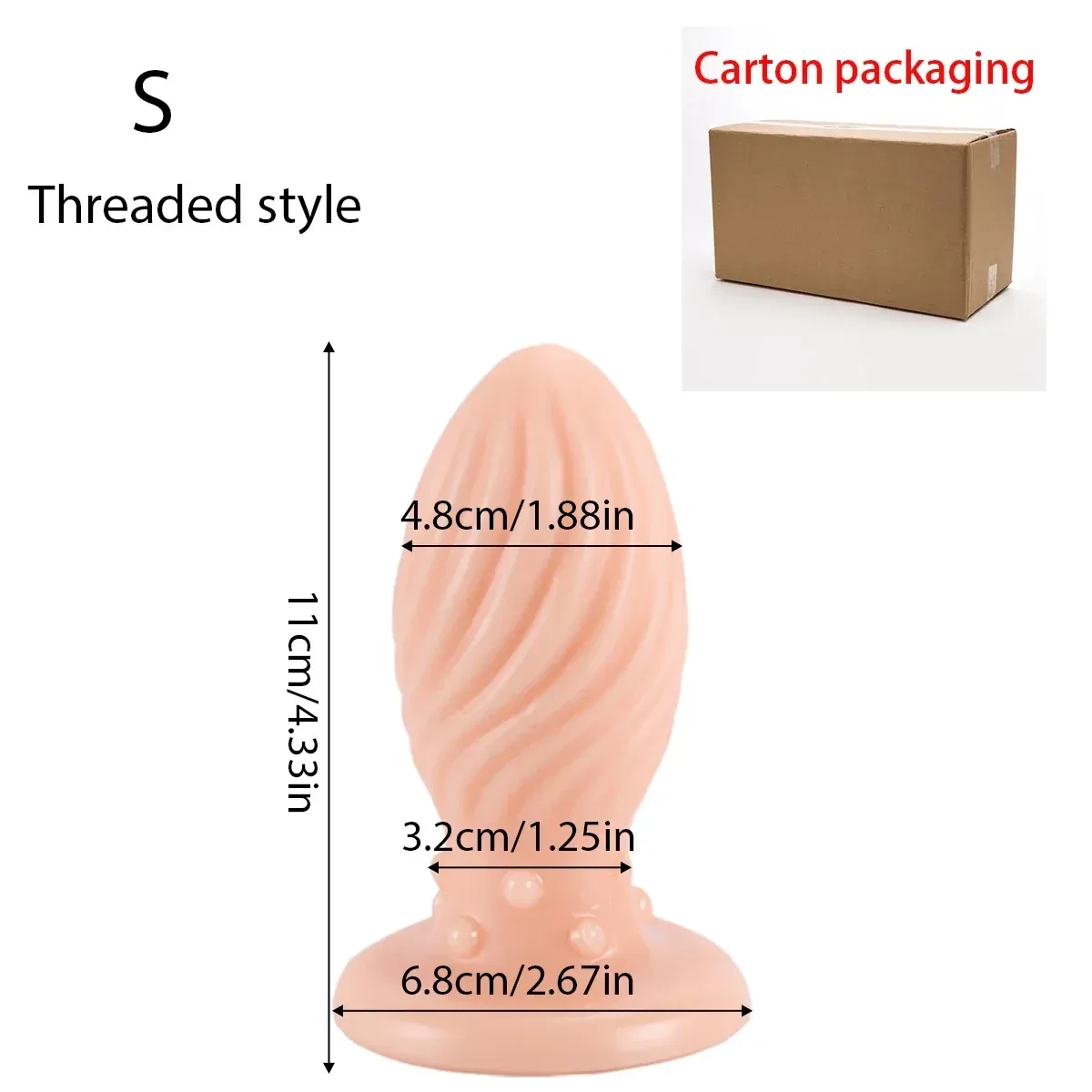 medium pvc anal dilator set