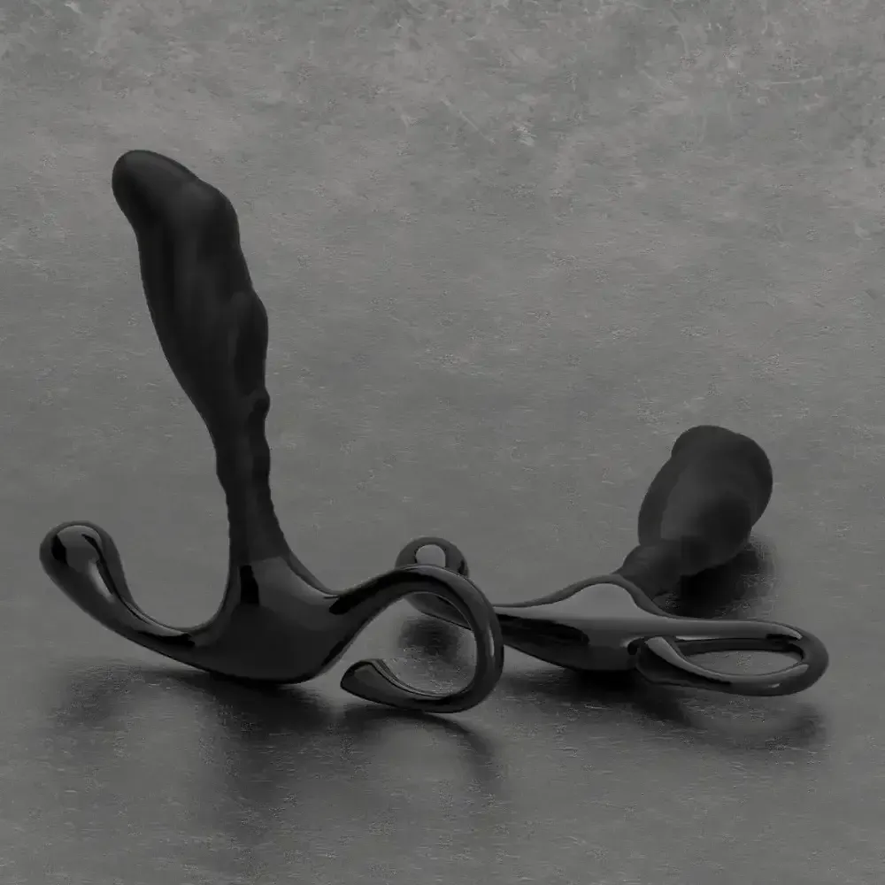 mens prostate massager textured tpe