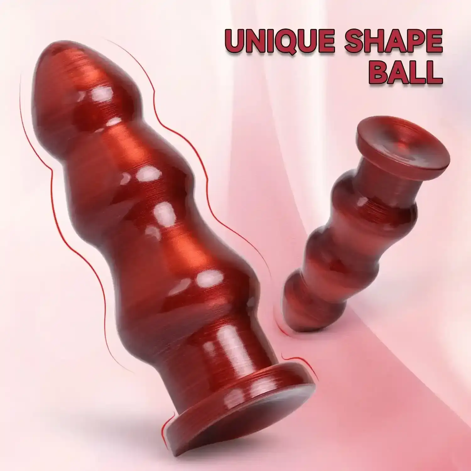 non porous pvc anal plug toy