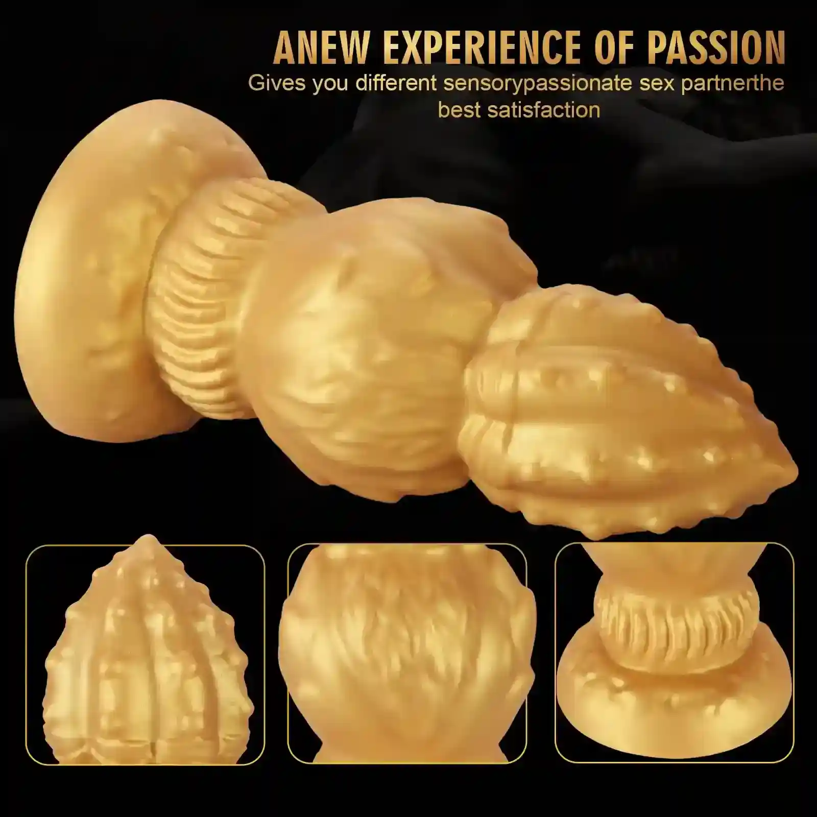 non porous silicone anal plug 2