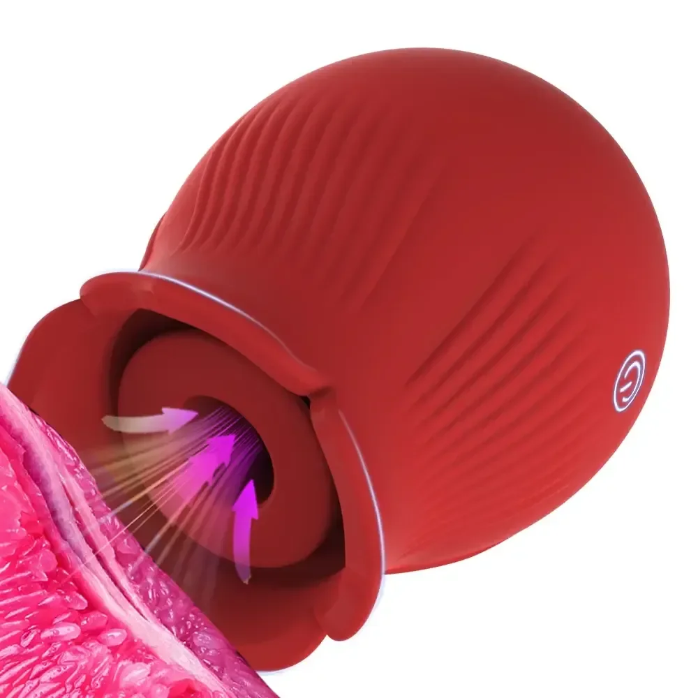 oral sex toy rose design