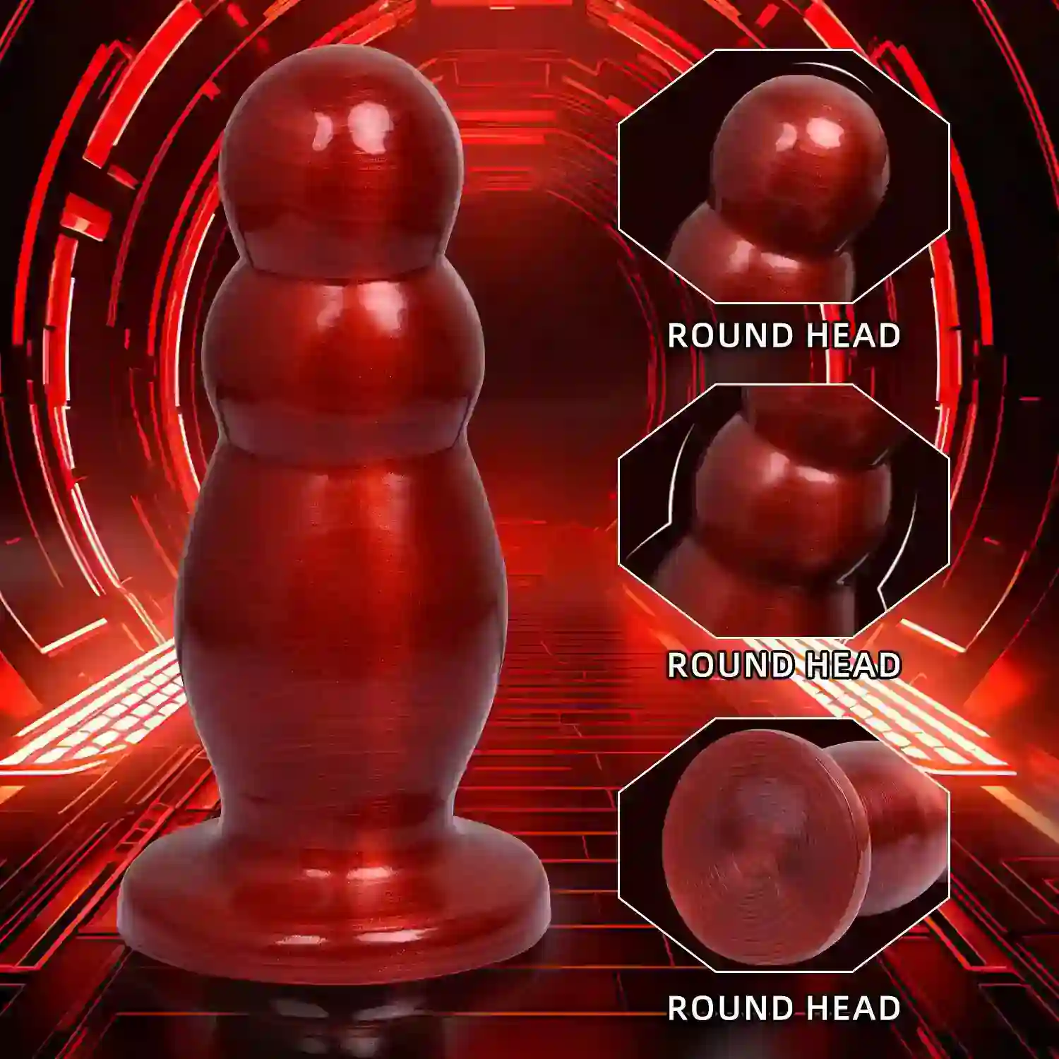 oversized butt plug multiple sizes