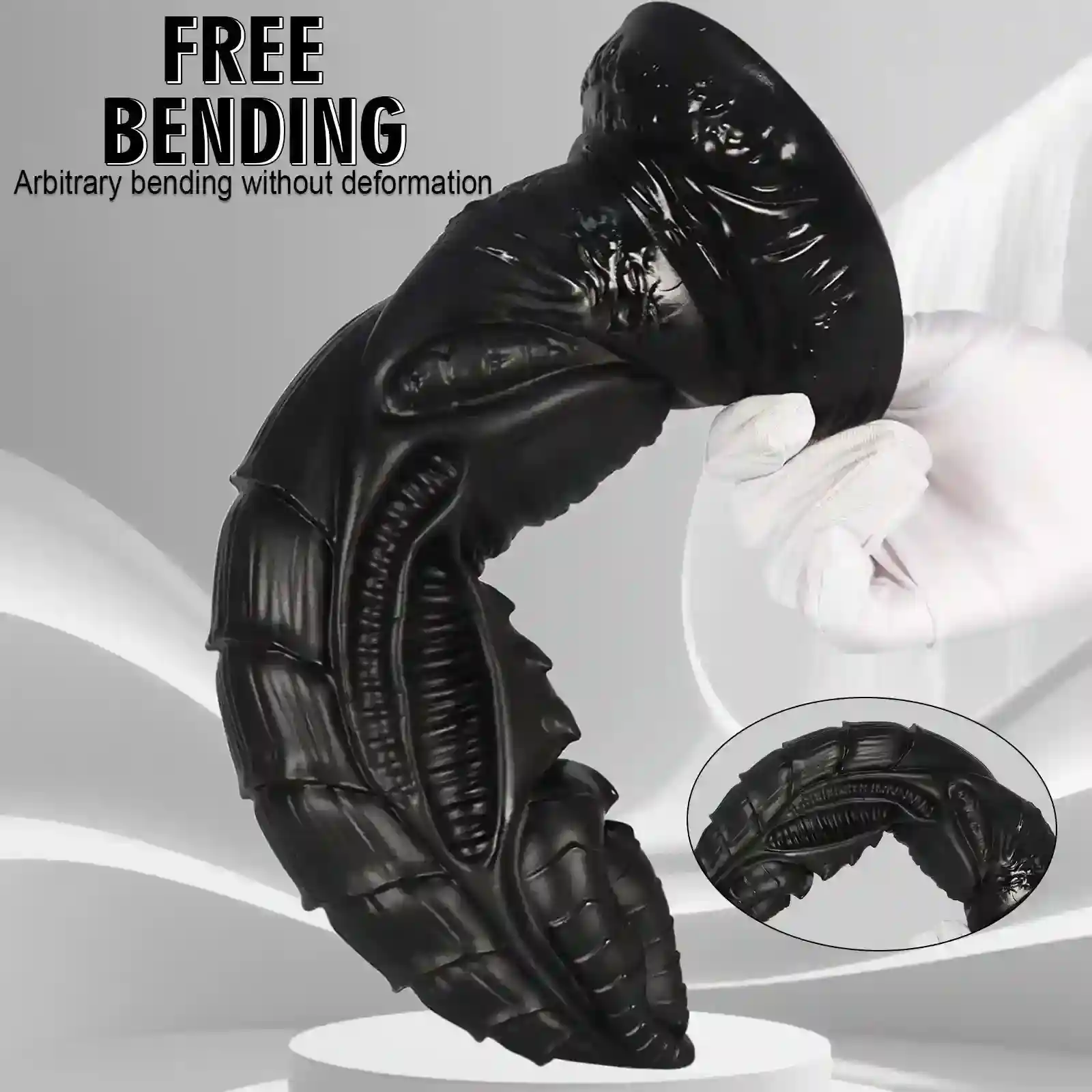 plastic anal plug monster design