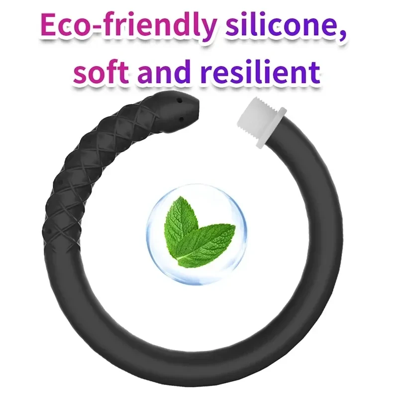 porous anal plug for bowel flush