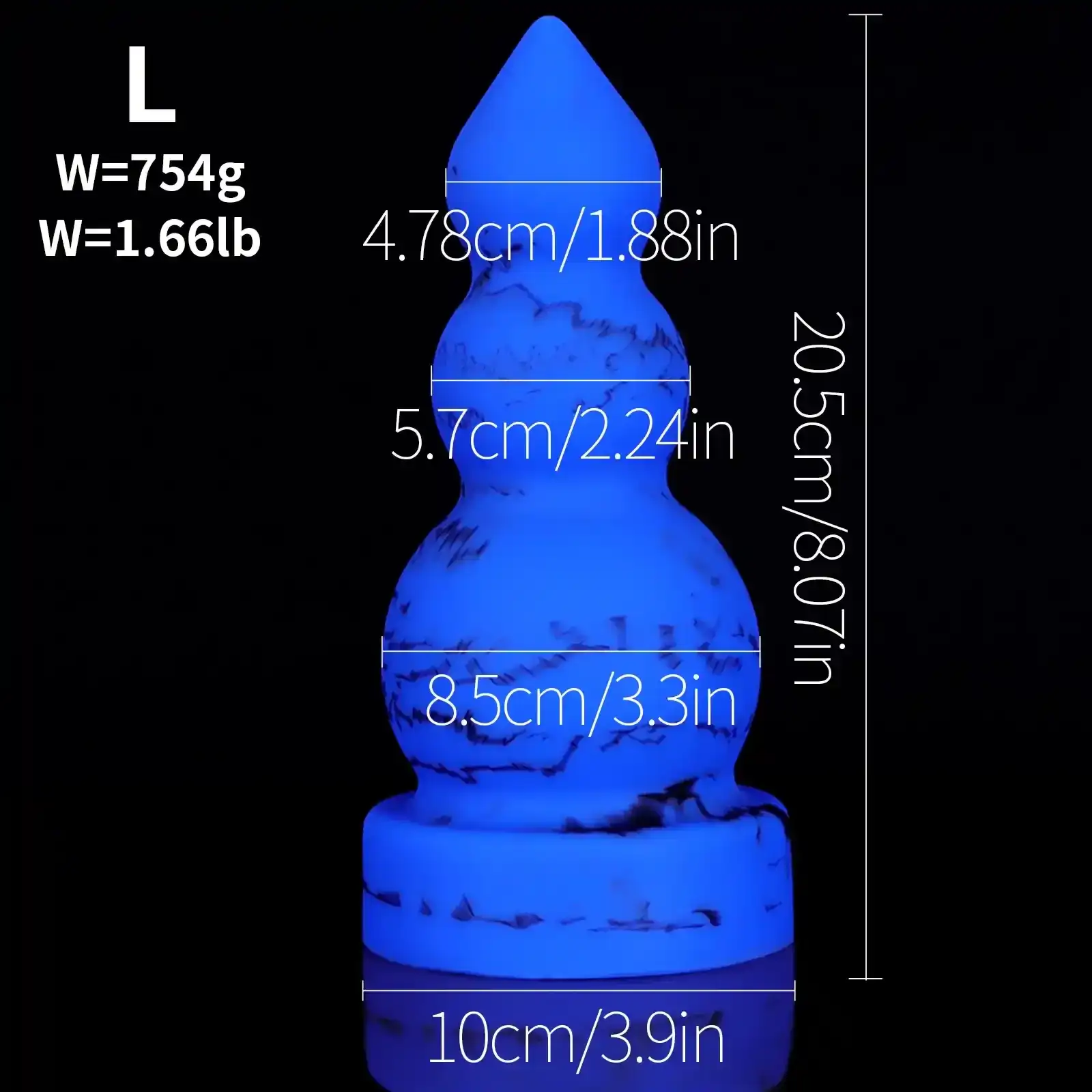 powerful suction base anal dildo