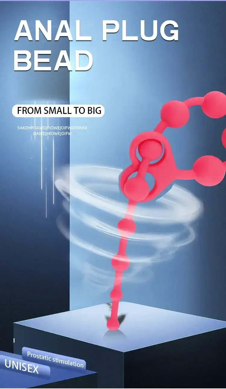 progressive anal beads graduated sizes
